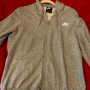 Women's Grey Nike Hoodie